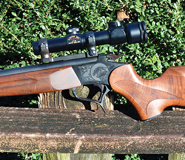 In addition to being accurate enough to take varmints at the outer fringes of the effective range of the 218 Bee, this T/C Contender Carbine uses ammunition loaded with pointed bullets, which increases the effective range of the cartridge.